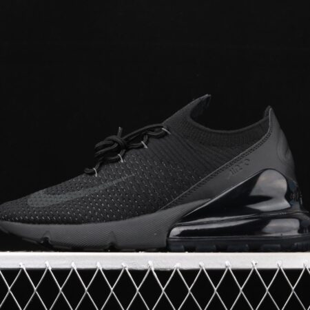NIKE Air Max 270Flyknit retro style half palm air cushion running shoes AO1023-005