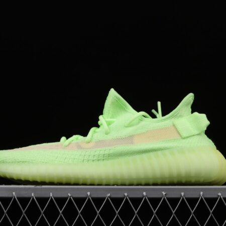 Adidas Yeezy 350 Boost V2 Gid EH5360 Darth Coconut 350 second generation luminous green color matching