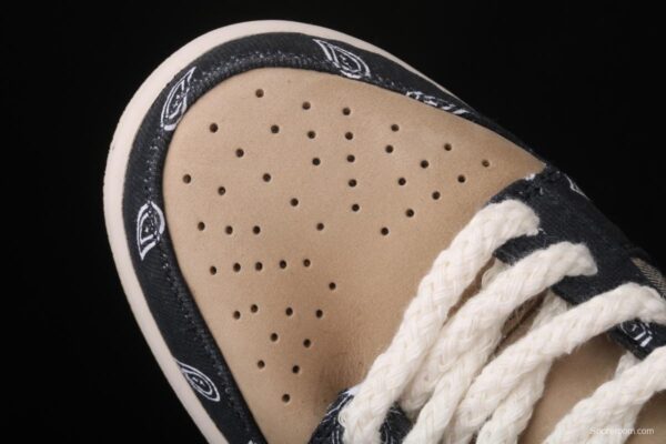 Travis Scott × SB DUNK joint name board shoes cashew fruit CT5053-001 - Image 11