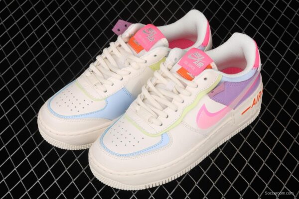 NIKE Air Force 1 ShAdidasow all-white lightweight shoes CU3012-164low-top white board shoes - Image 9