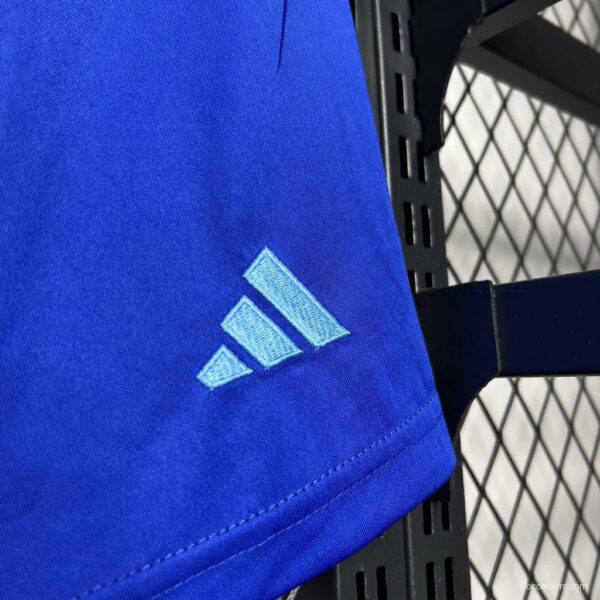 2024 Argentina Away Blue Shorts - Image 4
