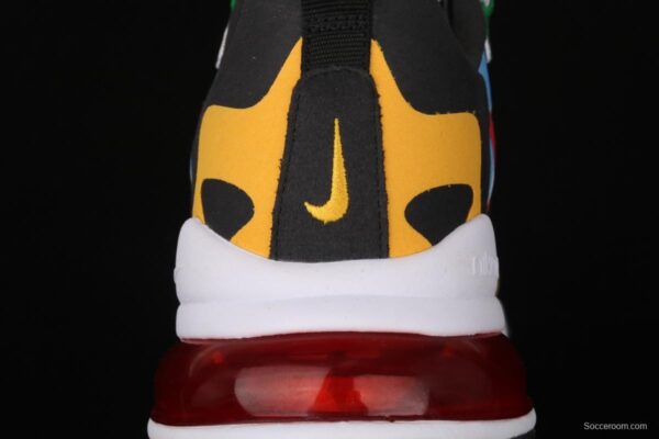 NIKE Air Max 270React new high-frequency mesh hollowing out function half-palm air cushion running shoes DA2610-161, - Image 5
