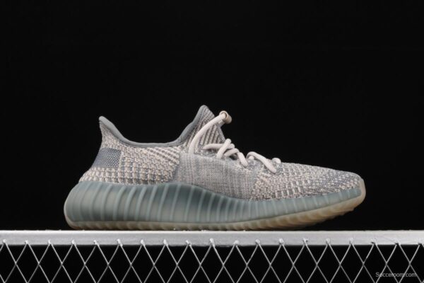 Adidas Yeezy Boost 350 V2 Israfil FZ5421 Darth Coconut 350 second Generation Silver Blue Angel Color BASF Popcorn - Image 15