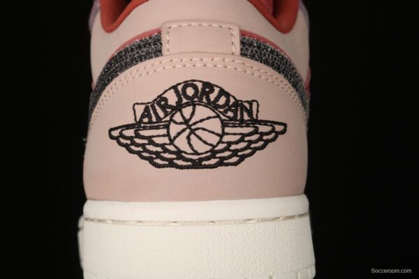 Air Jordan 1 Low pink purple splicing DC0774-602 - Image 6