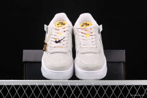 NIKE Air Force 1 ShAdidasow light weight heightened low-top 100-board shoes CU3446-001 - Image 12