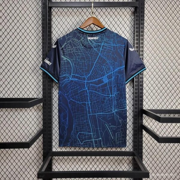 24/25 Bayer 04 Leverkusen Charcoal Blue Special Jersey - Image 3