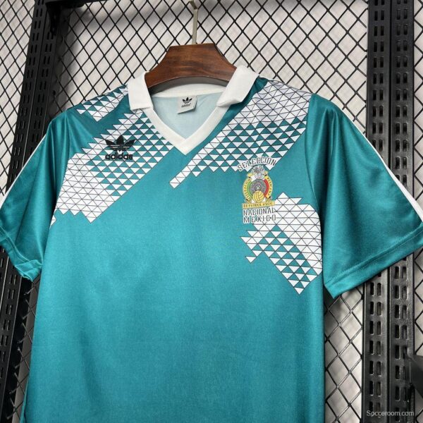 Retro 1990 Mexico Home Jersey - Image 5