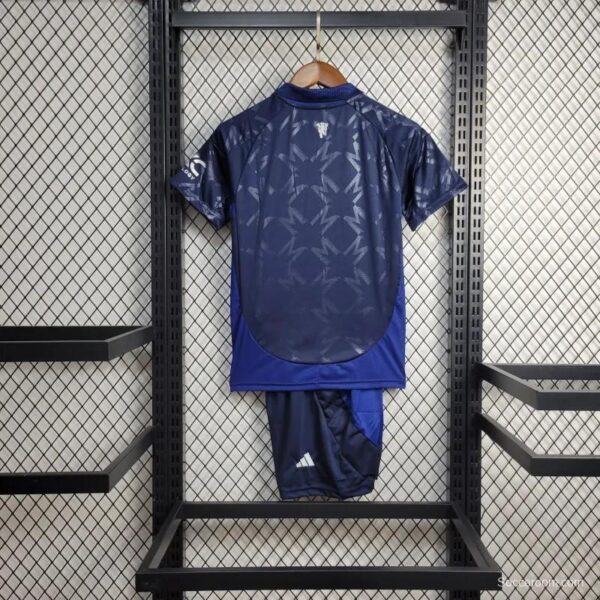 24/25 Kids Manchester United Away Jersey - Image 3