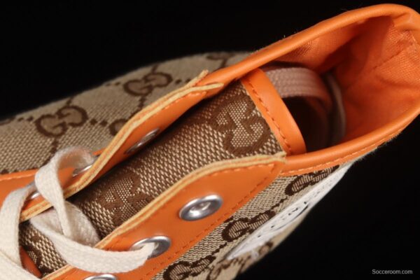 Remake Con Gucci x Converse Converse Trend High Top Casual Sneakers 169768C - Image 9