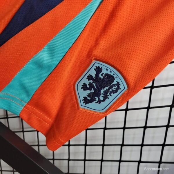 2024 KIDS Netherlands Home Jersey - Image 4