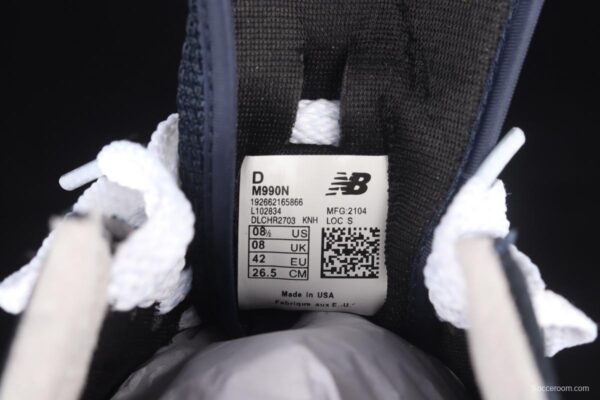New Balance NB990 series high-end American retro leisure running shoes M990N - Image 5