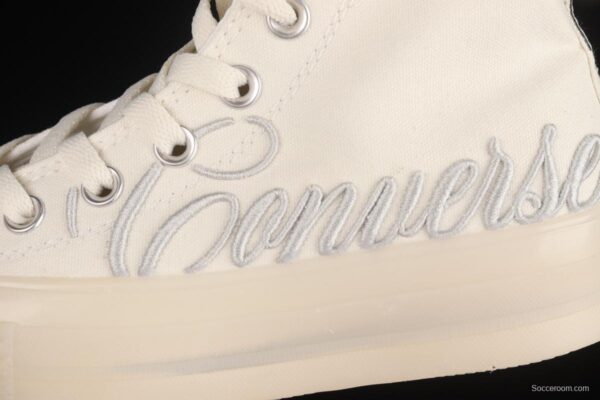 Coca-Cola x Converse Coca-Cola flat high upper shoes A01771C - Image 8