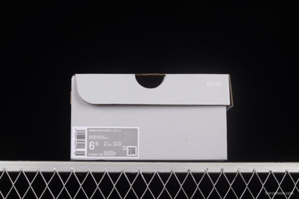 NIKE Air Force 1'07 Low white wine red patent leather low-top casual sneakers DQ8583-100 - Image 11