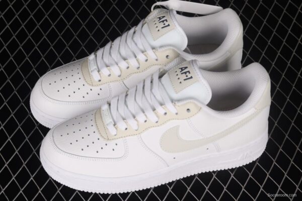 NIKE Air Force 1x 07 Low meter silver gray color 3M reflective low-top casual board shoes 315115-168 - Image 10