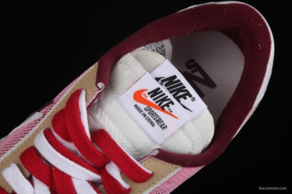 Sacai x NIKE LVD Waffle Daybreak co-signed catwalk style net gauze leather splicing double hook Swoosh running shoes BV0073-700 - Image 5