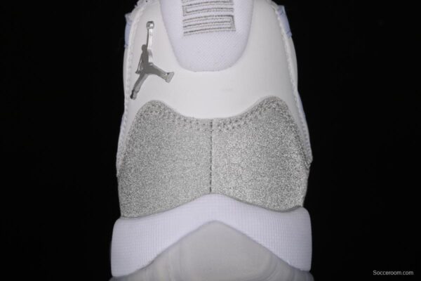 Air Jordan 11 Metallic Silver 11 Swarovski all over the sky AR0715-100 - Image 7