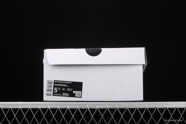 NIKE Air Max 270React new high-frequency mesh function half-palm air cushion cushioning running cloth shoes CU2995-911 - Image 11