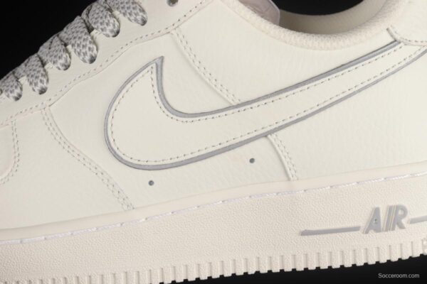 Kith x NIKE Air Force 1'07 Low Rice Silver New York Limited Starry Low-Top Casual Sneakers NY2022-017 - Image 7