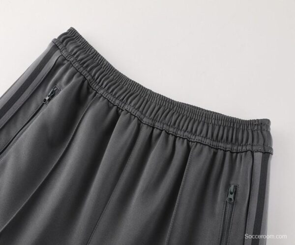 24/25 Adidas Original Grey Full Zipper Jacket +Long Pants - Image 7