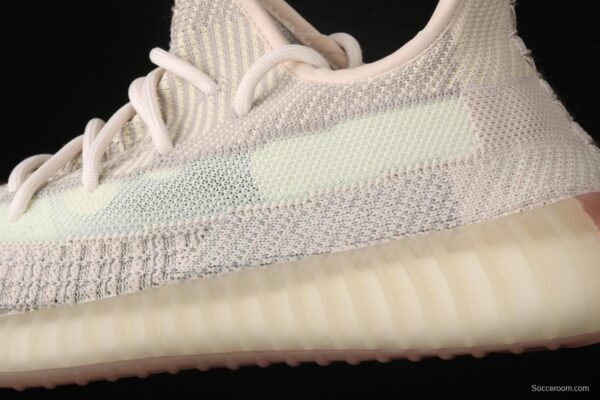 Adidas Yeezy 350 Boost V2 FW5318 Darth Coconut 350 second generation hollowed-out swan white sky star color matching - Image 5