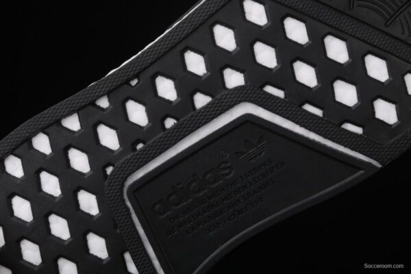 Adidas NMD R1 Boost V2 FV9025 second generation elastic knitted surface popcorn running shoes - Image 2