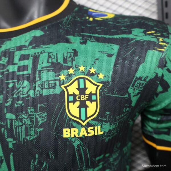 Player Version 2024 Brazil Green Special Jersey - Image 9