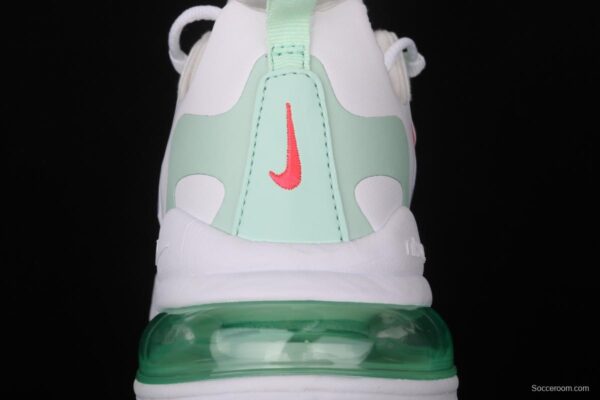 NIKE Air Max 270React new high-frequency mesh function half-palm air cushion cushioning running cloth shoes CV3025-100 - Image 5