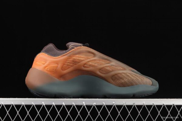 Adidas Yeezy 700V3 GY4109 Kanye coconut 700V3 caramel yellow running shoes - Image 13