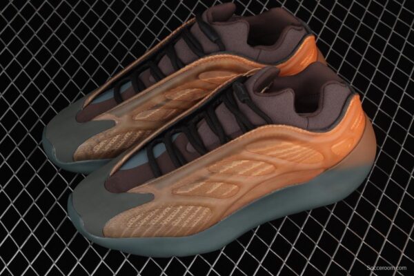 Adidas Yeezy 700V3 GY4109 Kanye coconut 700V3 caramel yellow running shoes - Image 8