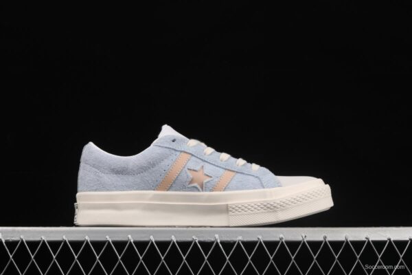 Material Block x Converse One Star ACAdidasmy joint style white and green spliced low-top basketball shoes 170571C - Image 15