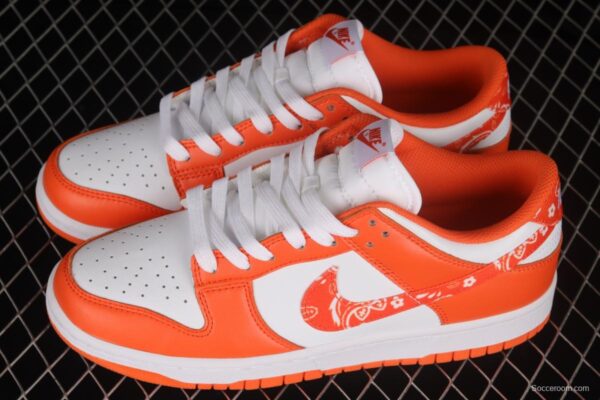 NIKE DUNK Low Cashew Blossom White Orange SB Buckle Breakbackboard Fashion Casual Sneakers DH4401-103 - Image 10