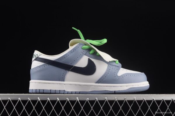 NIKE SB DUNK Low Premium Golf Golf Blue SB rebound Fashion Leisure Board shoes 313170-141 - Image 15