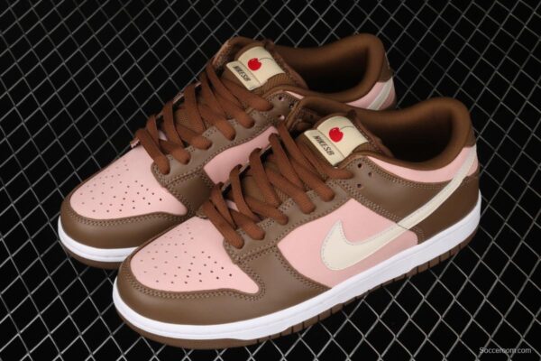 Stussy x SB DUNK Low Pro Cherry cherry pink brown skateboard shoes with low uppers 304292-671 - Image 10