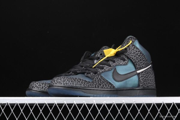 NIKE SB DUNK High x Black Sheep chameleon skateboard shoes BQ6827-001 - Image 14