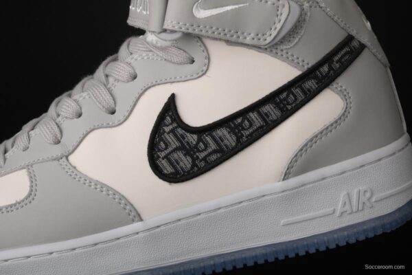 NIKE Air Force 1 MID overseas restricted Dior medium-top casual board shoes CT1266-700 - Image 7