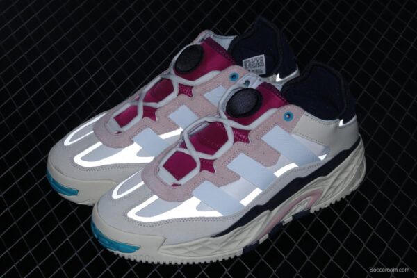 Adidas Originals Niteball FW3317 series street basketball shoes - Image 10