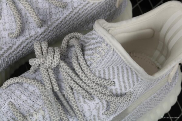 Adidas Yeezy Boost 350V2 Static EF2367 Darth Coconut 350 second generation hollowed-out silk star - Image 4