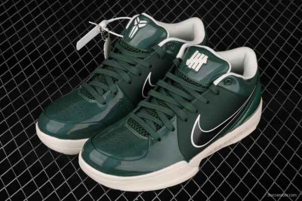 NIKE Zoom Kobe 4 Protro UNDEFEATED Kobe Bryant four generations of joint dark green low-top men's basketball shoes CQ3869-301 - Image 8