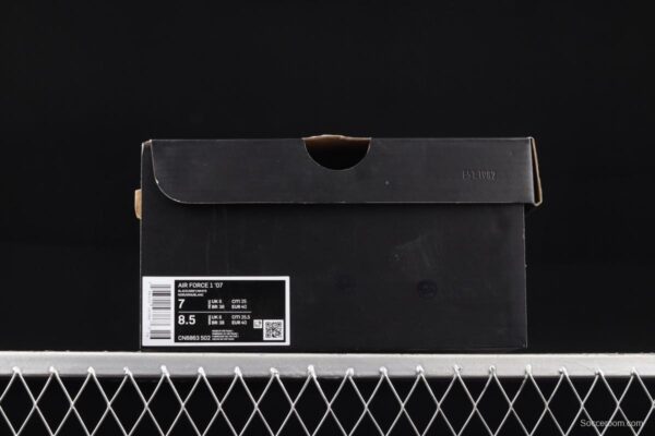 NIKE Air Force 1x 07 Mid Camcorder black-and-white gray camera with casual board shoes CN6863-502 - Image 11