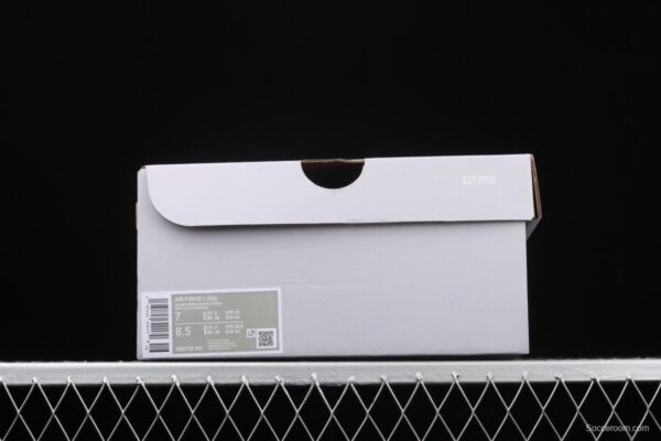 NIKE Air Force 11607 Lceland Green Rare Classic Chinese Bang Bang Leisure Sports Board shoes Leather Grey Tiffany Iceland Green 596729-301 - Image 9