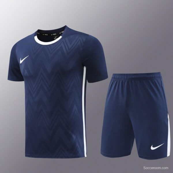 24/25 Nike Navy Short Sleeve Jersey+Shorts - Image 14