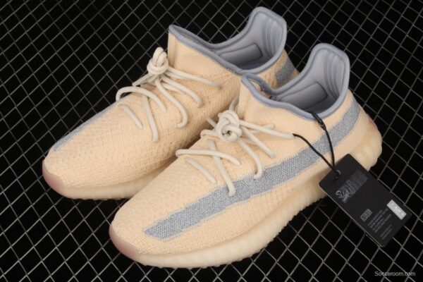 Adidas Yeezy Boost 350 V2 Linen FY5158 Darth Coconut 350 second generation flax full star BASF popcorn - Image 10