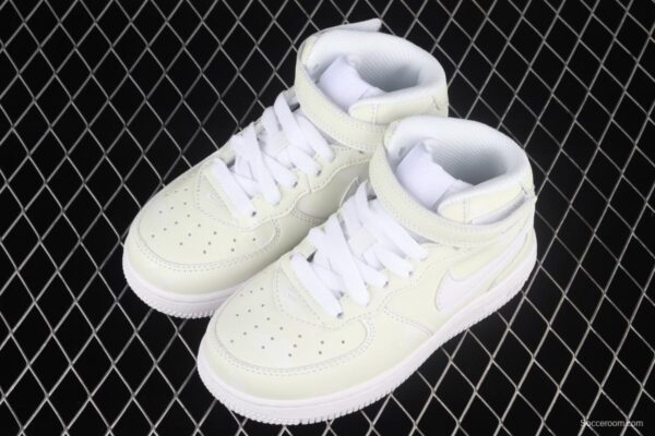 NIKE Air Force 1: 07 Mid WB Violet temperature change Kids 314197-400 - Image 10