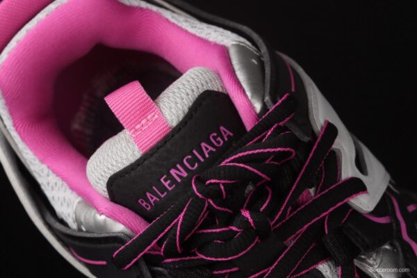 Balenciaga Track 4.04th generation LED trend 3M reflective running shoes W3NB25032 - Image 7