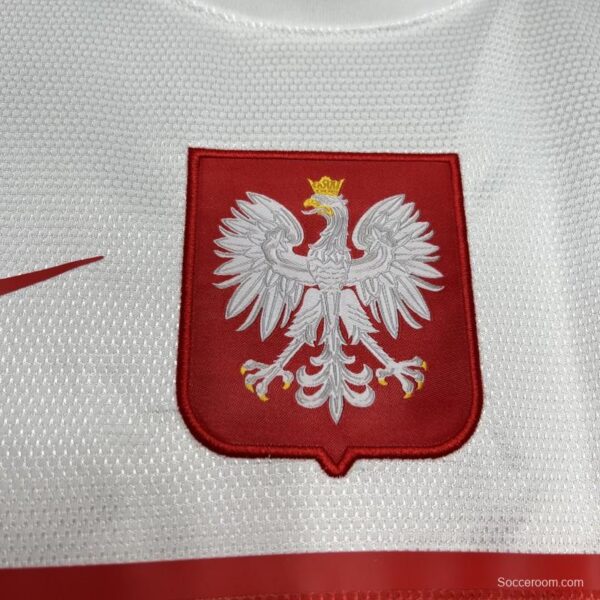 Retro 2012 Poland Home Jersey - Image 6