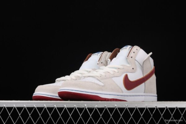 NIKE DUNK SB High Spectrum SB buckle rebound fashion casual board shoes CV9499-100 - Image 14