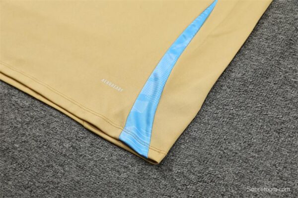 2024 Argentina Golden Half Zipper Jacket+Long Pants - Image 9
