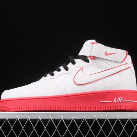 NIKE Air Force 1 High'07 Le ChinaHoop Dreams Red and Green Mandarin Duck Chinese Basketball Dream Limited Edition Zhongbang Leisure Board shoes CK4581-131