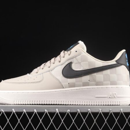 NIKE Air Force 1x 07 Low Checker Black Hook low Top Leisure Board shoes DC8877-200