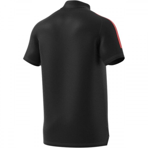 All Blacks 2021 Men's Primeblue Black Polo - Image 2